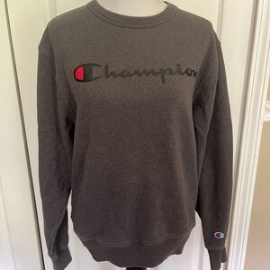 grey champion sweater shirt